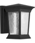 Arrive 1-Light Small Wall Lantern Textured Black