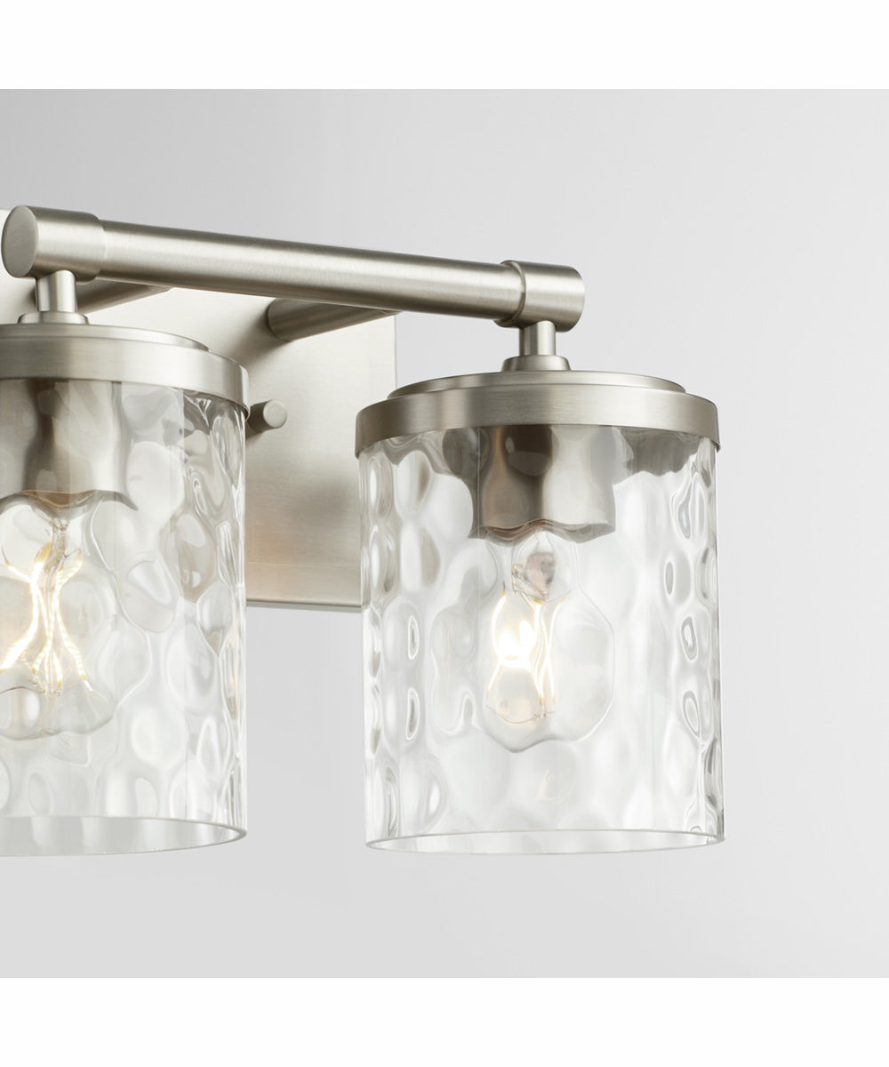 Starky 2-light Bath Vanity Light Satin Nickel