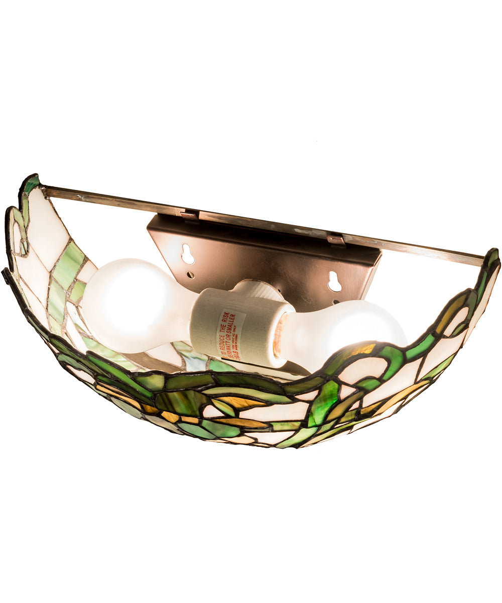 13"W Welcome Pineapple Wall Sconce