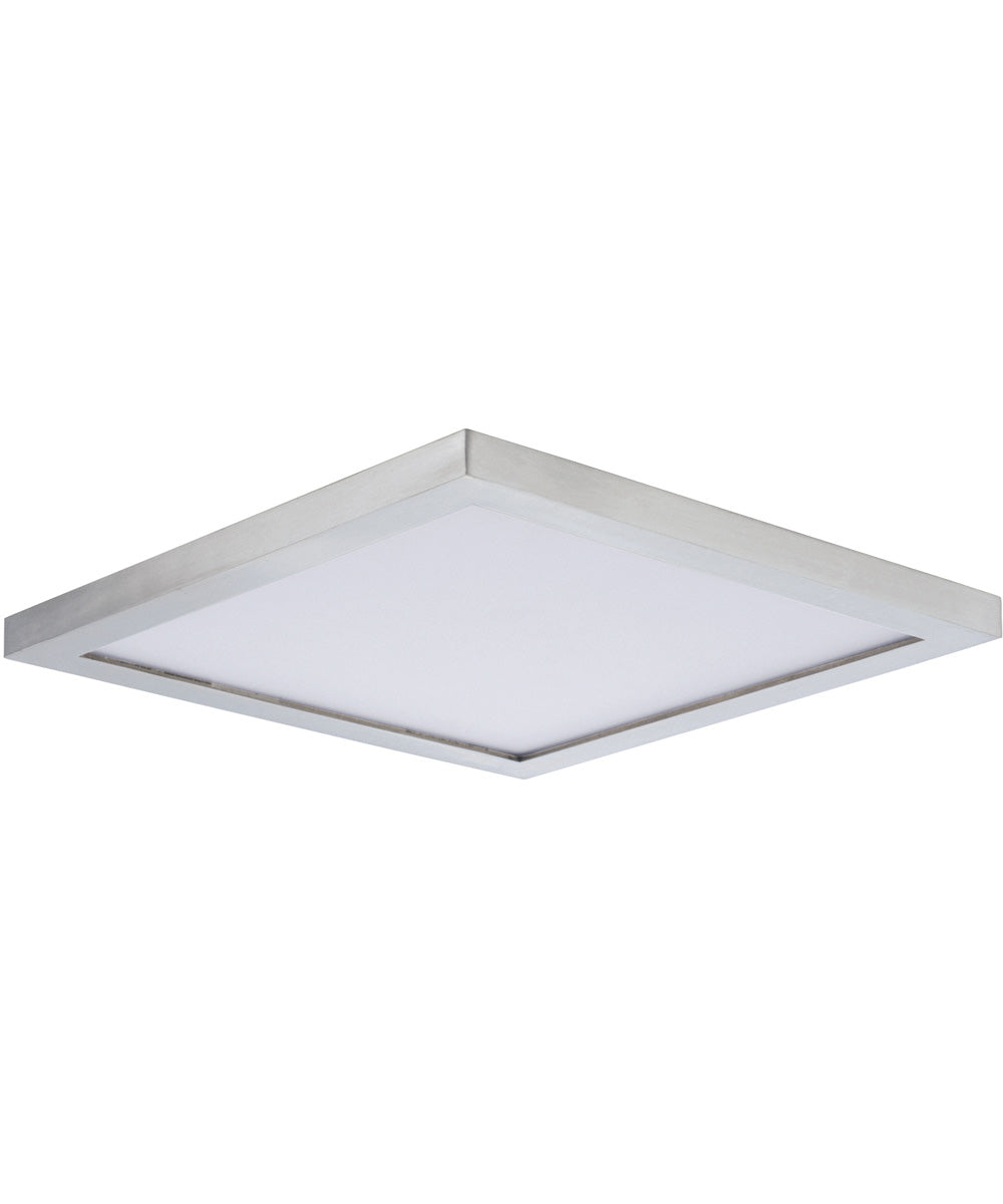 6"W Chip  LED Flush Mount Satin Nickel