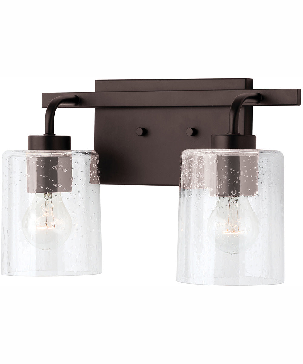 Greyson 2-Light Vanity Bronze