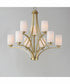Deven 9-Light Chandelier Satin Brass