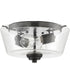Grace 2-Light Flushmount Espresso