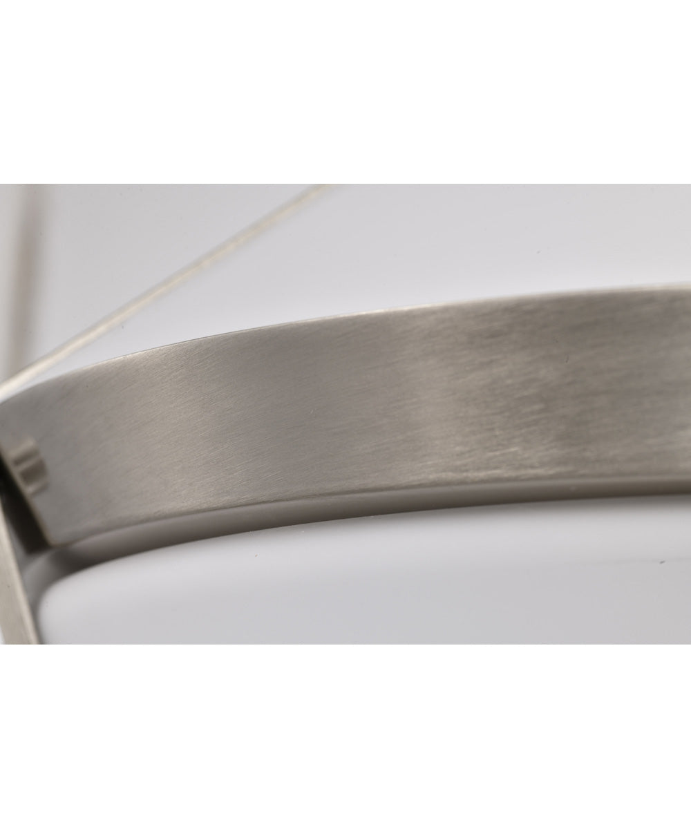 Rowen 4-Light Close-to-Ceiling Brushed Nickel