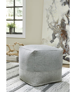 Mabyn Pouf Gray