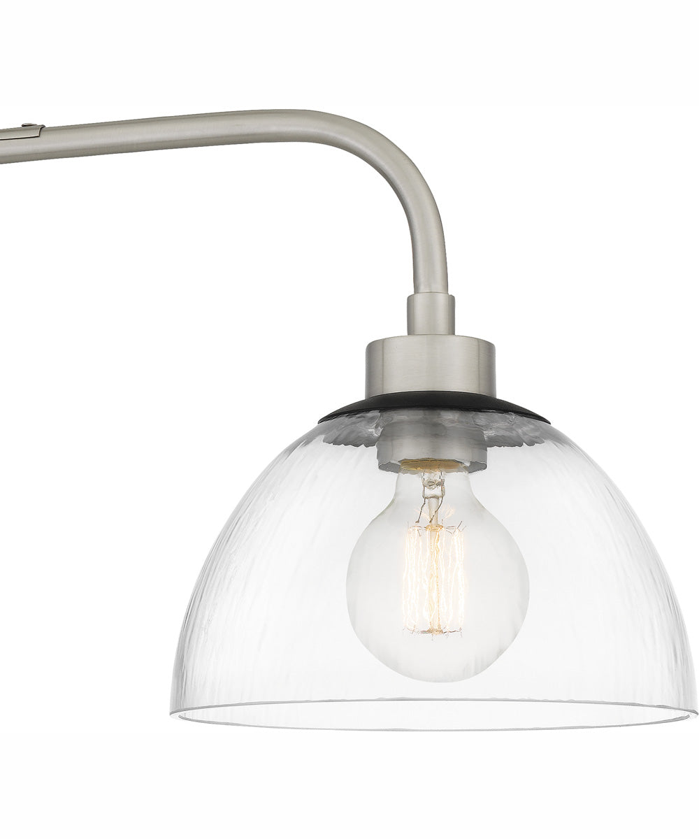 Halsey Medium 3-light Island Light Brushed Nickel