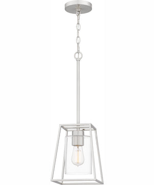 Prescott Small 1-light Mini Pendant Brushed Nickel