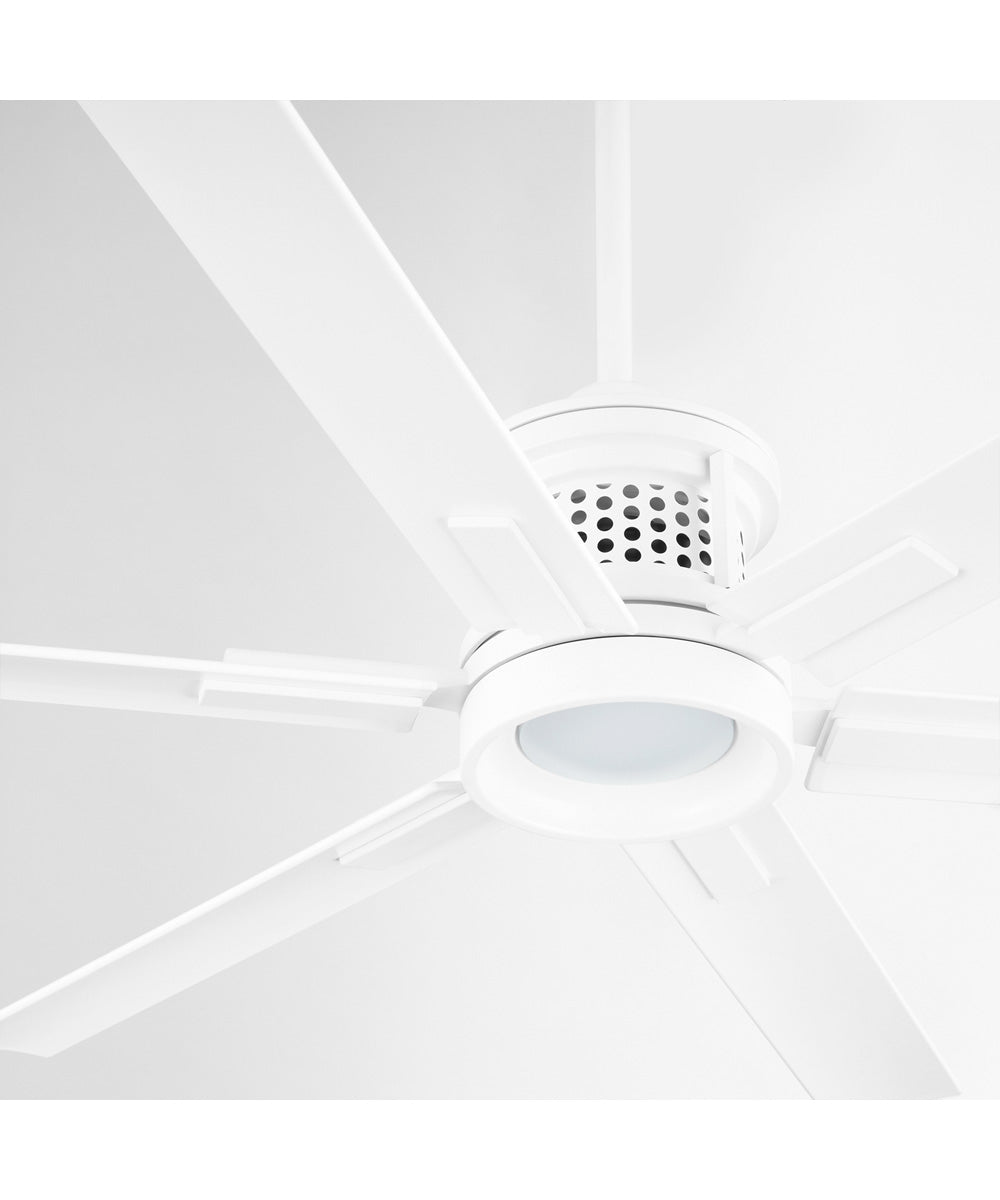65" Zeus Patio Ceiling Fan Studio White