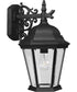 Welbourne 1-Light Medium Wall Lantern Textured Black