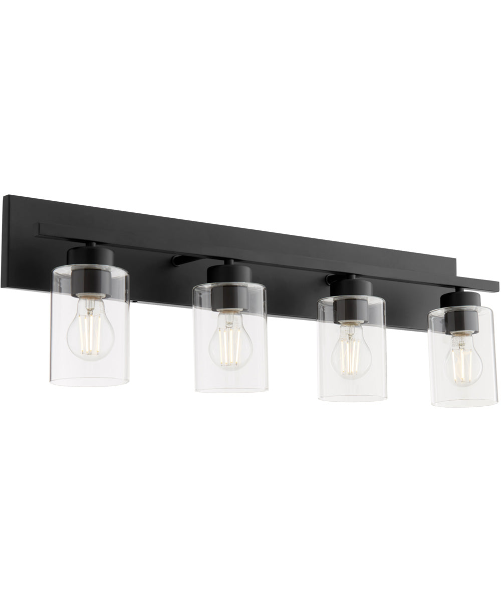 Carter 4-light Bath Vanity Light Matte Black
