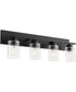 Carter 4-light Bath Vanity Light Matte Black