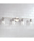Portman 4-Light Vanity Brushed Nickel
