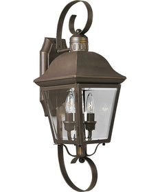 Andover 2-Light Medium Wall Lantern Antique Bronze