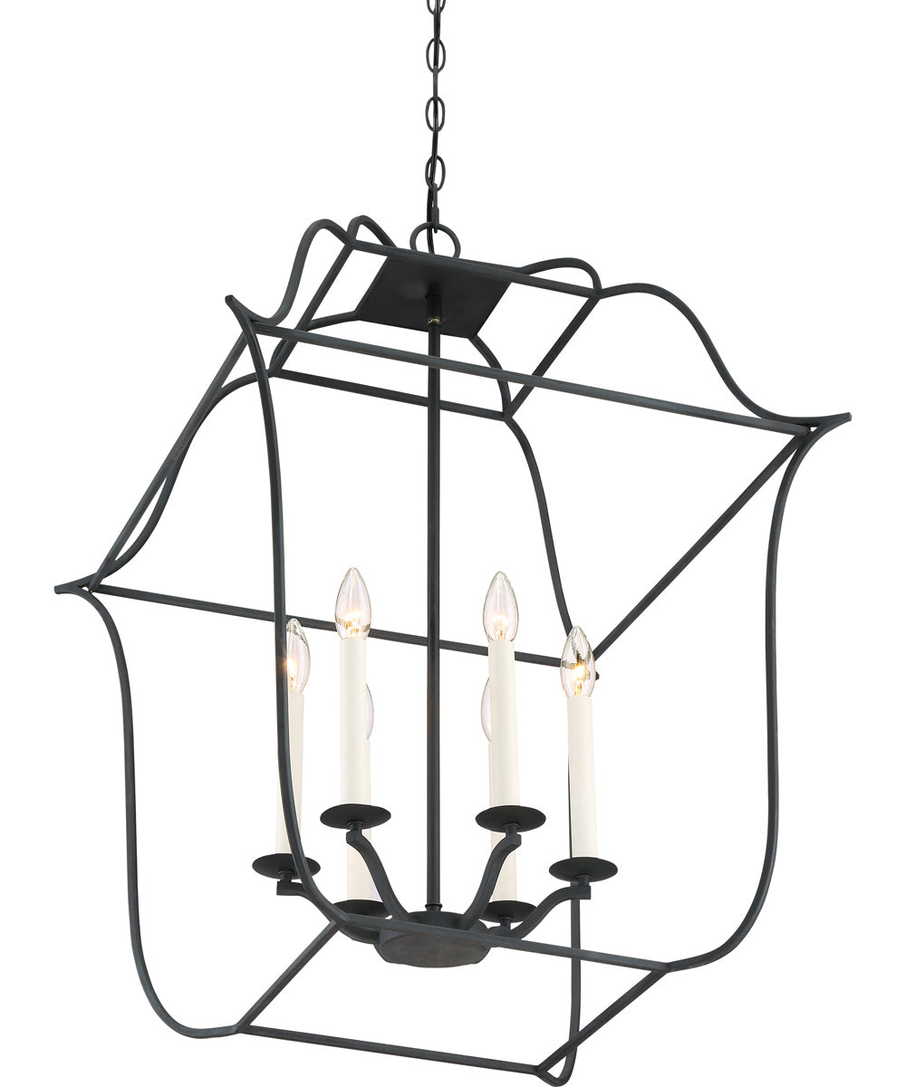 Gallery 6-light Pendant Royal Ebony