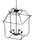 Gallery 6-light Pendant Royal Ebony