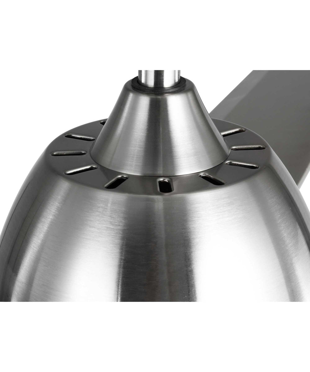 Oriole 60" 3-Blade Ceiling Fan with LED Light Brushed Nickel