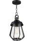 Mariner Medium Outdoor Pendant Black / Antique Brass