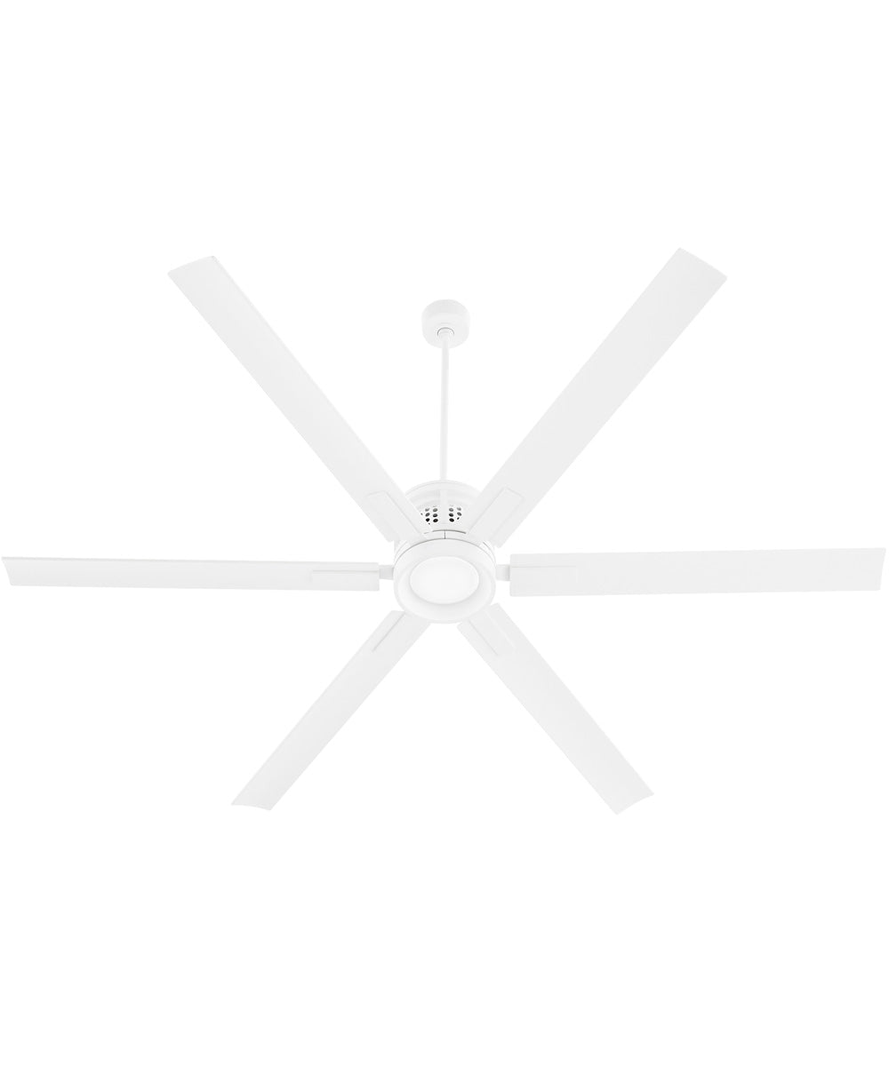80" Zeus Patio Ceiling Fan Studio White