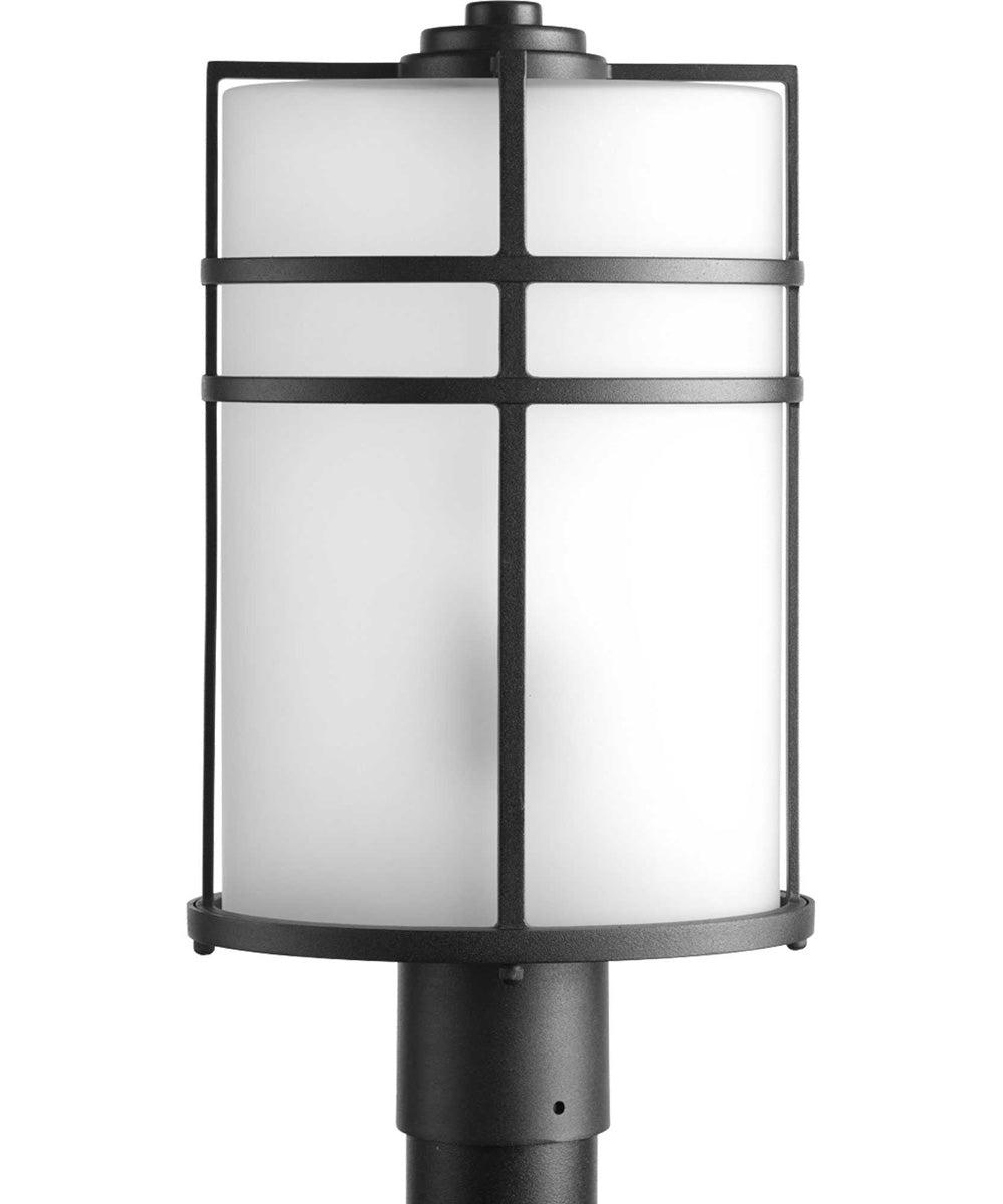Format 1-Light Post Lantern Textured Black