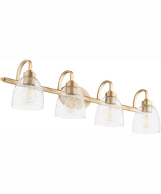 Reyes 4-light Bath Vanity Light Aged Brass