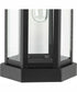 Ramsey Modern Farmhouse Outdoor Small Wall Lantern Textured Black