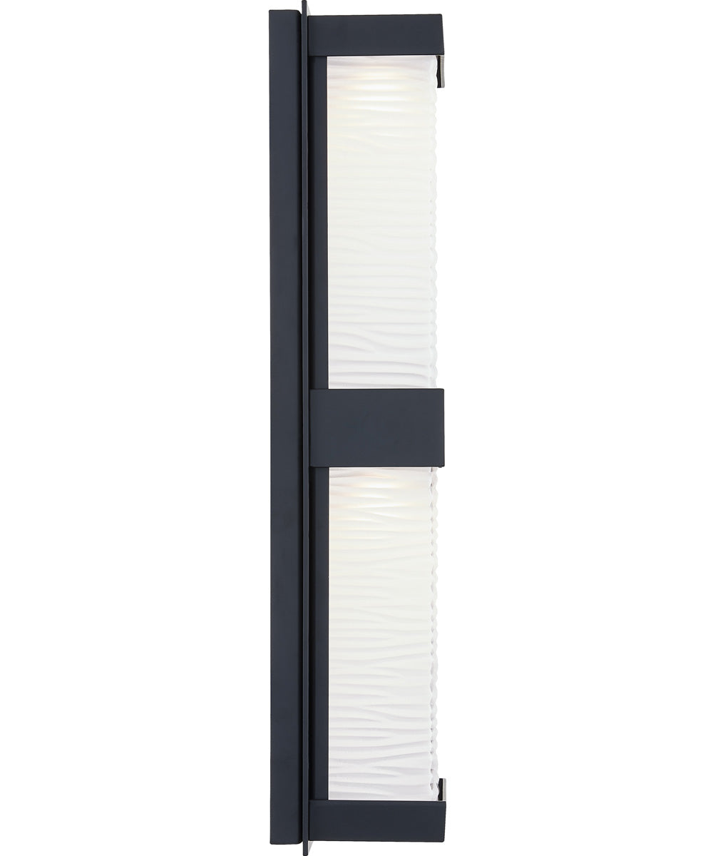 Celine Medium Outdoor Wall Light  Coastal Armour Aluminum Matte Black