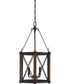 Baron 3-light Pendant Marcado Black