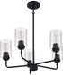 Stowe 5-Light Chandelier Flat Black