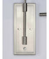 Kempsey 1-Light Swing Arm Wall Bracket Brushed Nickel