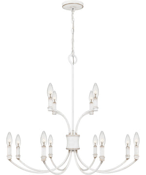 Briar 12-light Chandelier Antique White