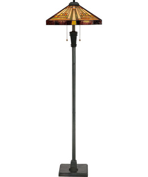 Stephen Medium 2-light Floor Lamp Vintage Bronze