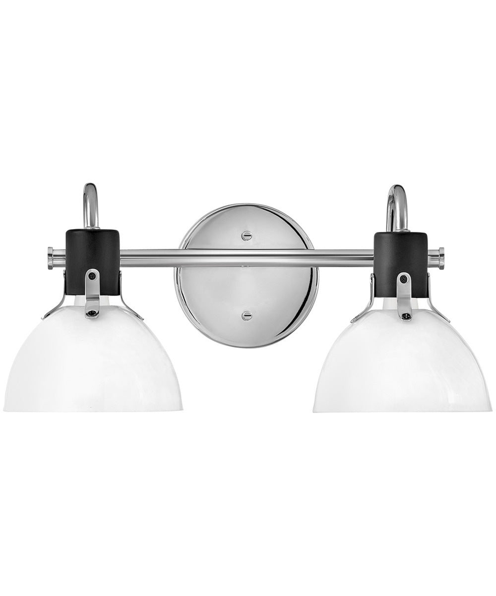 Argo 2-Light Two Light Vanity in Chrome