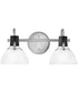 Argo 2-Light Two Light Vanity in Chrome