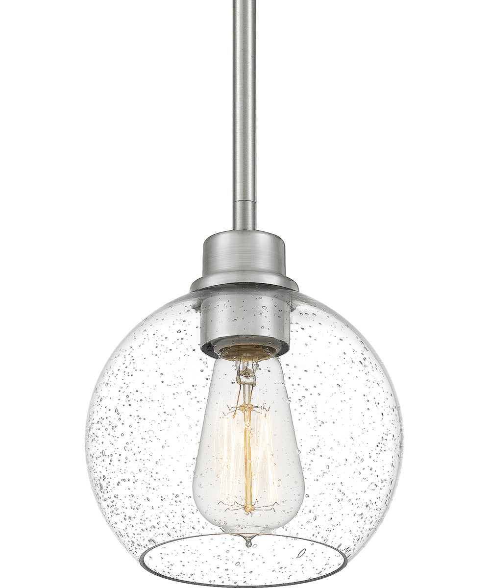 Pruitt Small 1-light Mini Pendant Brushed Nickel
