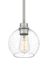 Pruitt Small 1-light Mini Pendant Brushed Nickel