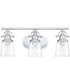 Grant Large 3-light Bath Light Polished Chrome