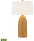 Alexa 33'' High 1-Light Table Lamp - Tan - Includes LED Bulb