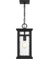 Moira Large 1-light Outdoor Pendant Light  Coastal Armour Steel Earth Black