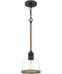 Wagner Small 1-light Mini Pendant Matte Black