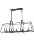 Lincoln 5-light Island Light Distressed Iron
