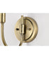 Brookside 1-Light Vanity & Wall Vintage Brass