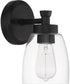 Henning 1-Light Wall Sconce Flat Black