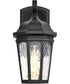 East River 1-Light Outdoor Matte Black