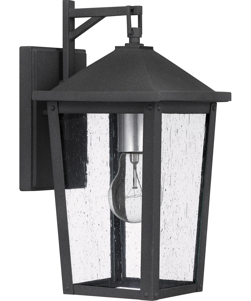 Stoneleigh Small 1-light Outdoor Wall Light  Coastal Armour Aluminum Mottled Black