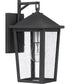 Stoneleigh Small 1-light Outdoor Wall Light  Coastal Armour Aluminum Mottled Black