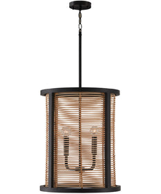Rico 4-Light Foyer Flat Black