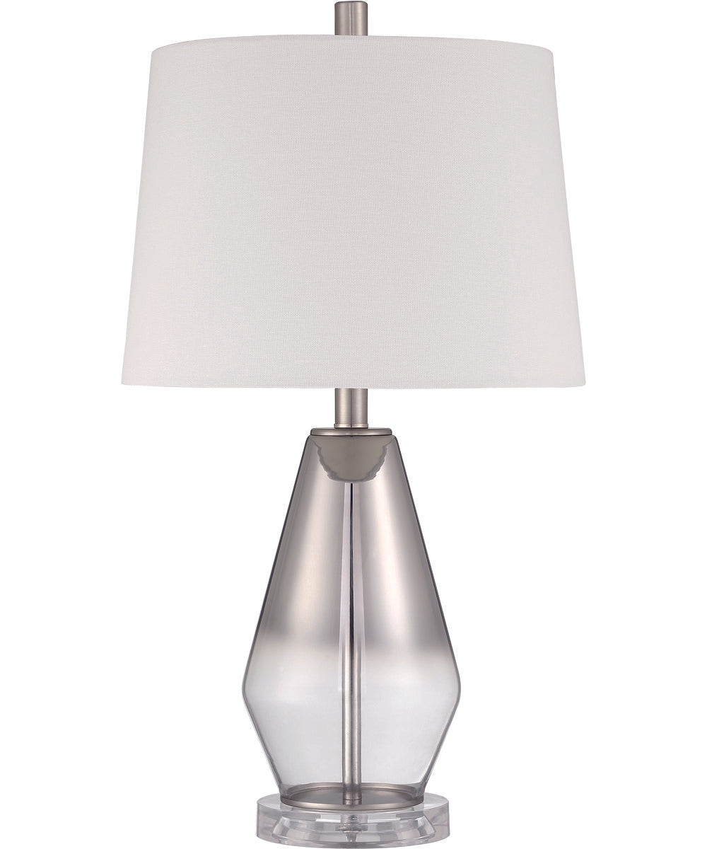 1-Light Table Lamp Brushed Nickel