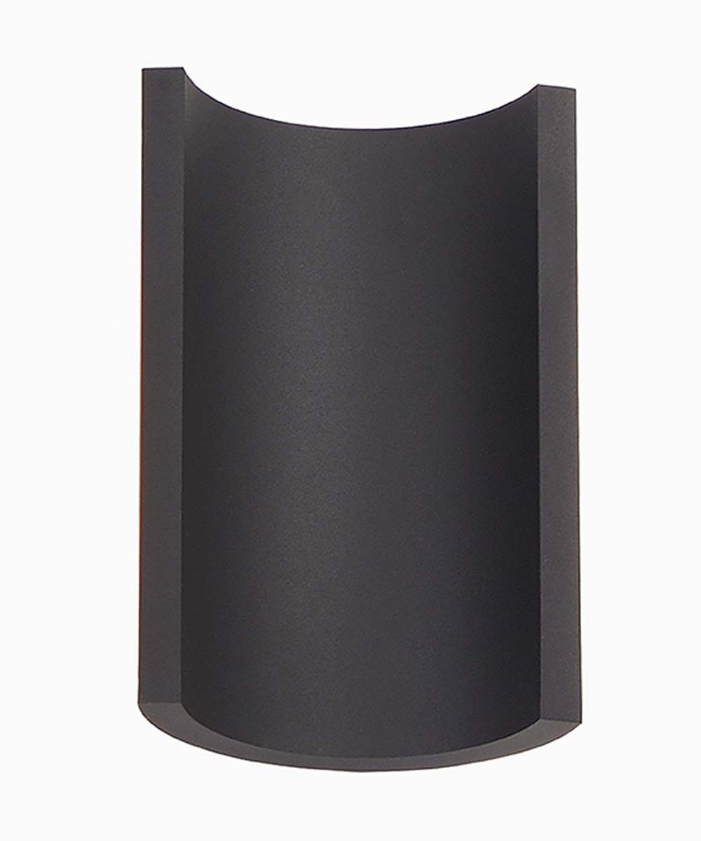 Alumilux Diverge 5"H 2-Light LED Outdoor Wall Sconce Light Fixture Bronze Finish by ET2