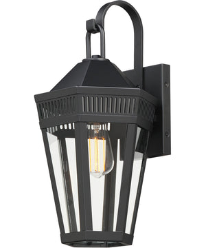 Oxford Outdoor 1-Light Wall Sconce Large Black