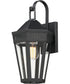 Oxford Outdoor 1-Light Wall Sconce Large Black